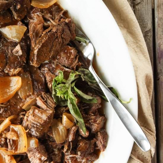 Slow Cooker Beef Short Ribs - Recipe photo by simple roots