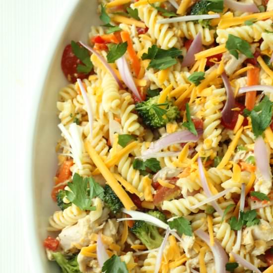 Kathy's Chicken Pasta Salad - Recipe photo by Slyh In The Kitchen