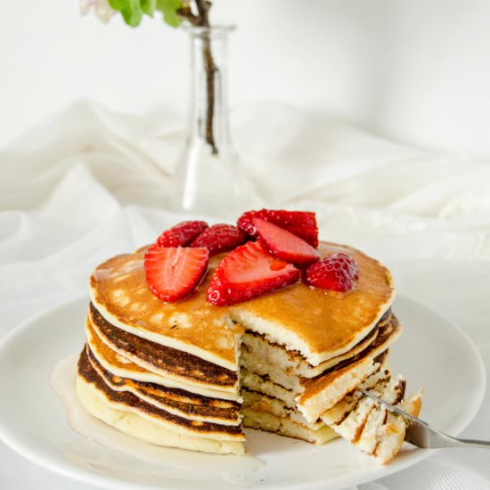 Ricotta Pancakes - Recipe photo by PastryWorkshop