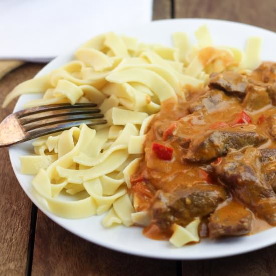 Beef Stroganoff - Recipe photo by cookiesorbiscuits
