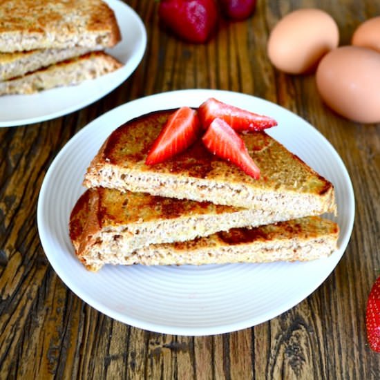 Sprouted Wheat French Toast - Recipe photo by twothirdscup