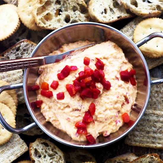 Pimento Cheese Dip - Recipe photo by cookingforkeeps