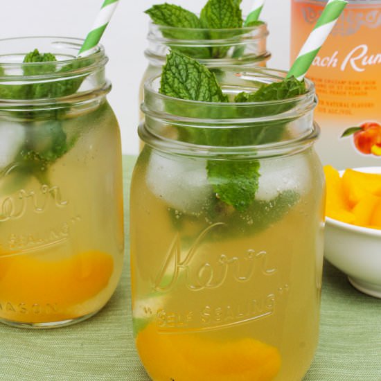 Peach Mojito - Recipe photo by Lipglosscrayons