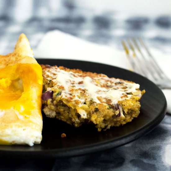 Quinoa Breakfast Pancakes - Recipe photo by tarajung