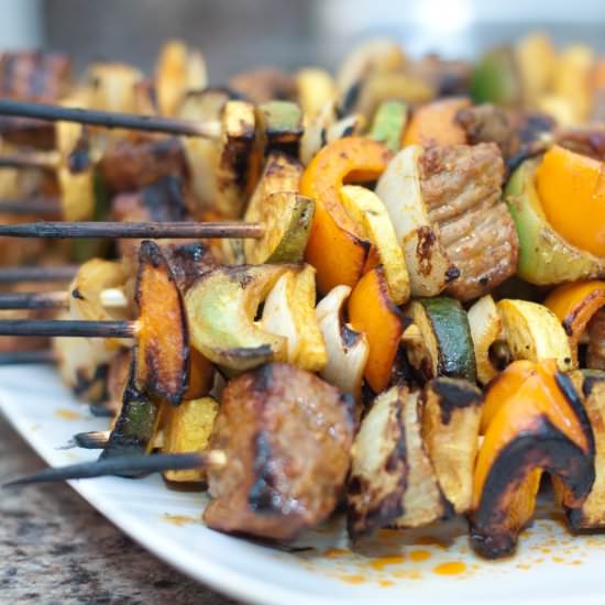Spicy Beef Kabobs - Recipe photo by servedfromscratch