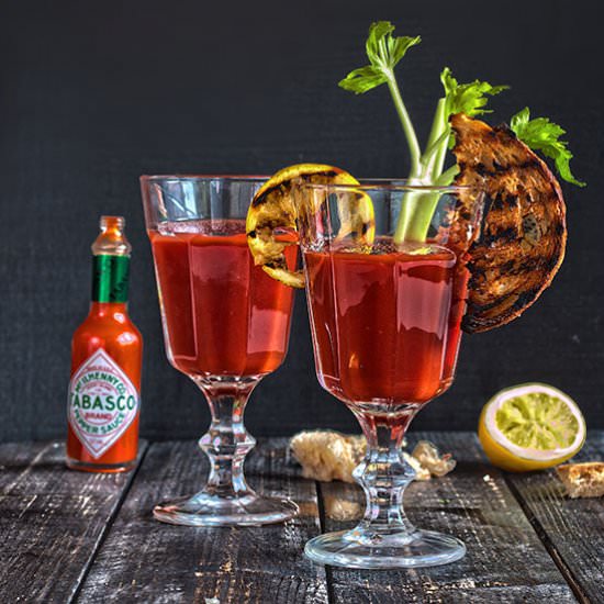 Healthy Virgin Bloody Mary - Recipe photo by lisaerik