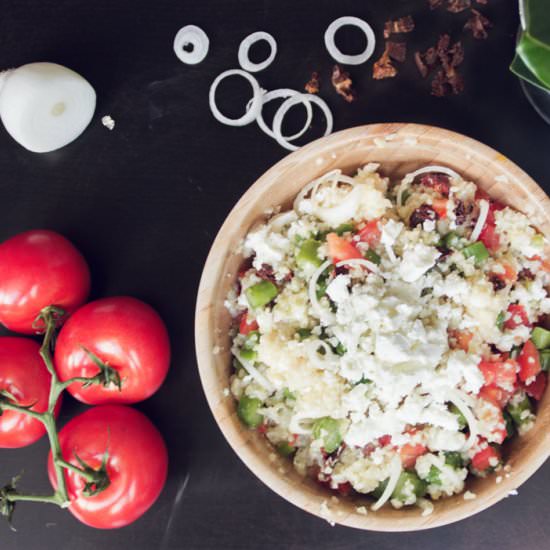 Bulgur Salad with Asparagus - Recipe photo by JuYogi