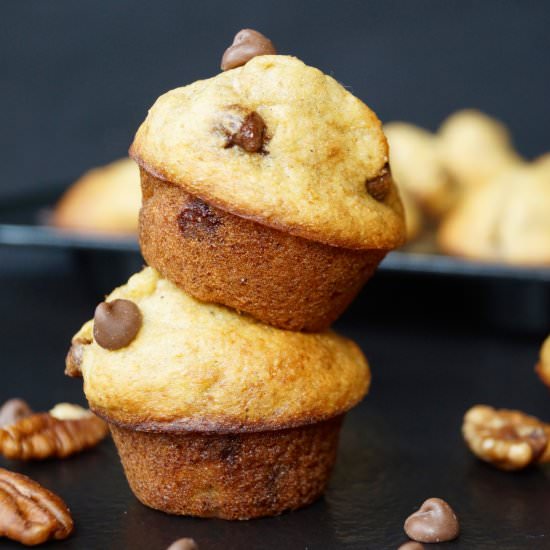 Mini Banana Bread Muffins - Recipe photo by BakedByH