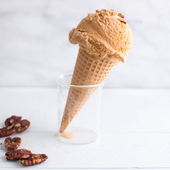 Dulce de Leche Ice Cream - Recipe photo by tamingofthespoon