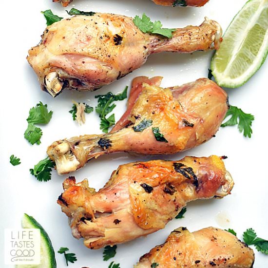 Slow Cooker Cilantro Lime Chicken - Recipe photo by LifeTastesGood