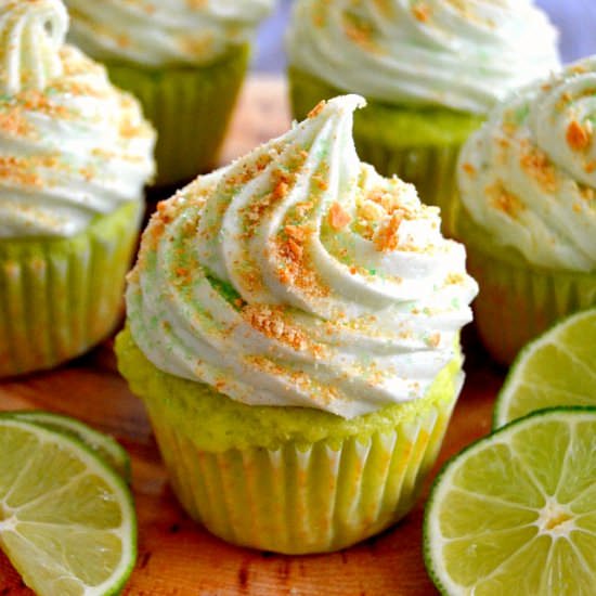 Key Lime Pie Cupcakes - Recipe photo by thedomesticrebel