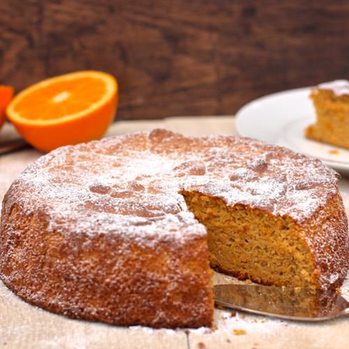 Flourless Orange & Almond Cake - Recipe photo by wildforfood