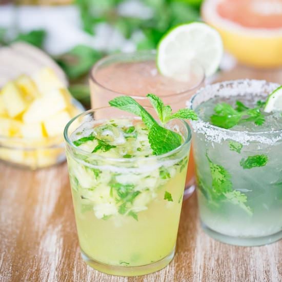 Pineapple Caipirinha - Recipe photo by Running to the Kitchen