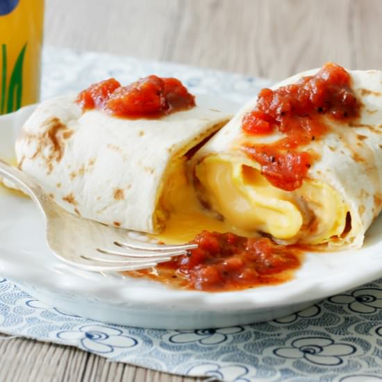 Freezer Breakfast Burritos - Recipe photo by foodtasticmom