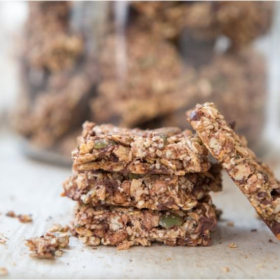 Granola Crackers - Recipe photo by novellaphoto