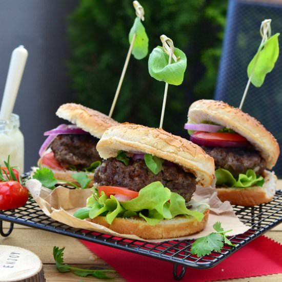 Beef Burger - Recipe photo by trawka cytrynowa