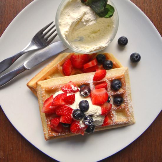 Waffles for Breakfast - Recipe photo by Ala_lemon