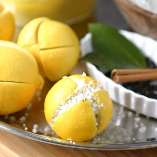 Homemade Preserved Lemons - Recipe photo by landsandflavors
