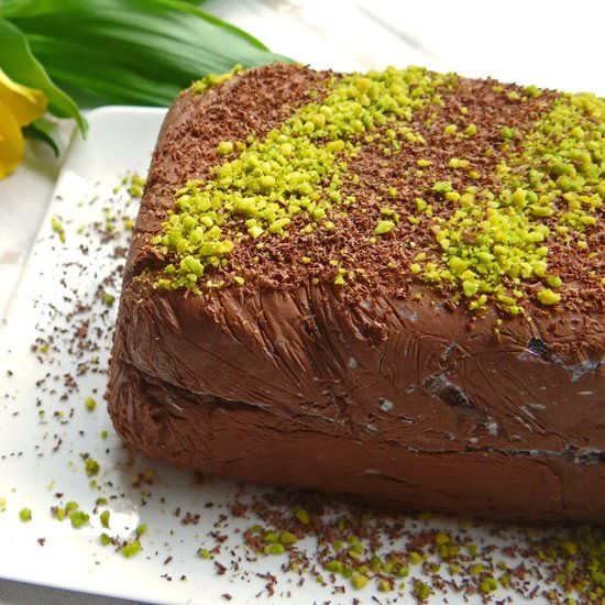 Chocolate and Pistachio Semifreddo - Recipe photo by Ala_lemon