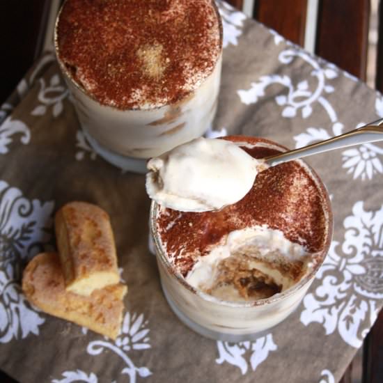 Tiramisu - Recipe photo by The Desserted Girl