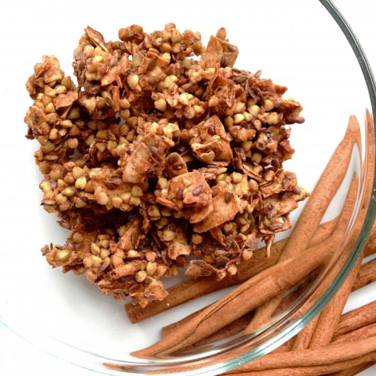 Honey Nut Coconut Buckwheat Granola - Recipe photo by cow crumbs