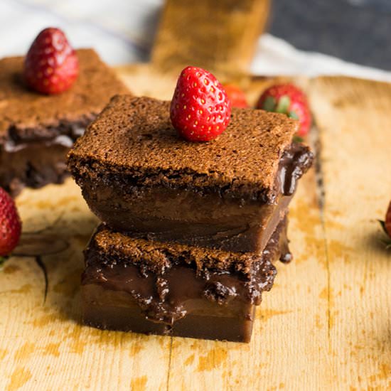 Chocolate Magic Custard Cake - Recipe photo by giverecipe