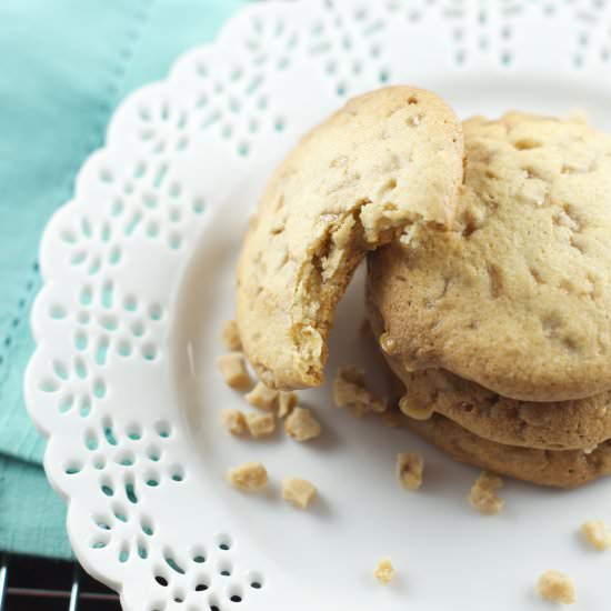 Butter Toffee Cookies - Recipe photo by tiffanybendayan