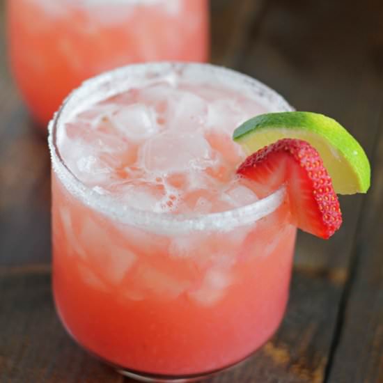 Strawberry Beer Margarita - Recipe photo by lifefoodandbeer