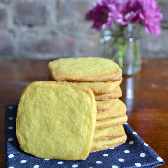 Curry Shortbread Cookies - Recipe photo by HelloLittleHome