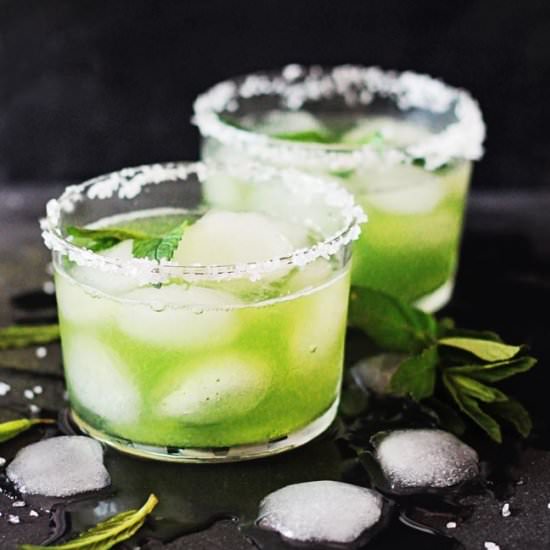 Skinny Cucumber Margarita - Recipe photo by Blog cu Legume