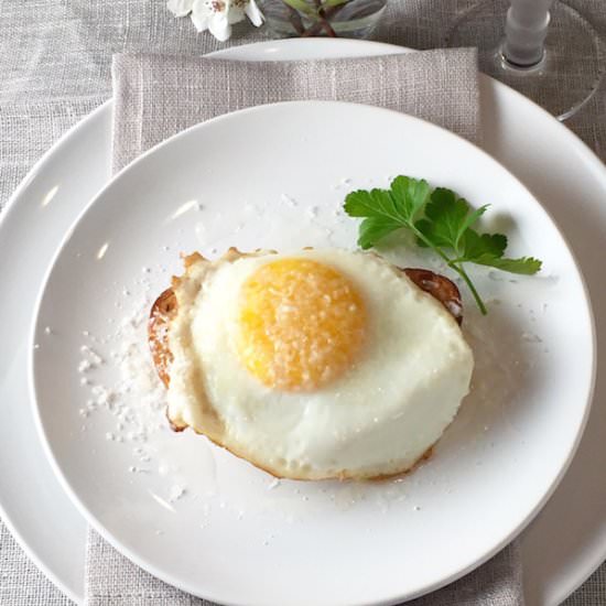 Truffled Egg Toast - Recipe photo by theoptimalistkitchen