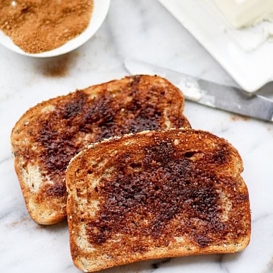 Healthier Cinnamon Toast - Recipe photo by adoring-kitchen