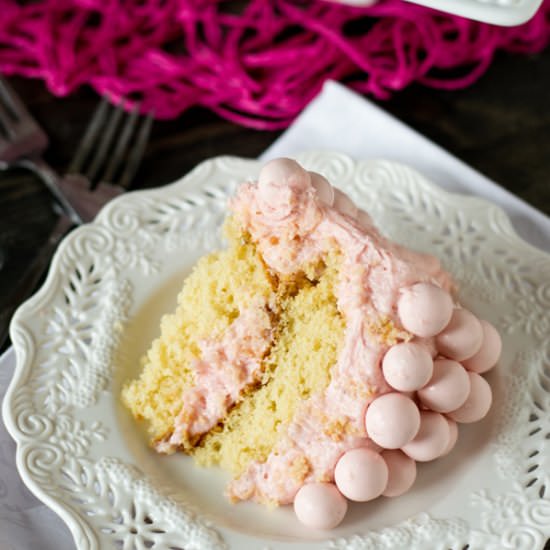Strawberry Milkshake Cake - Recipe photo by sweetbasil