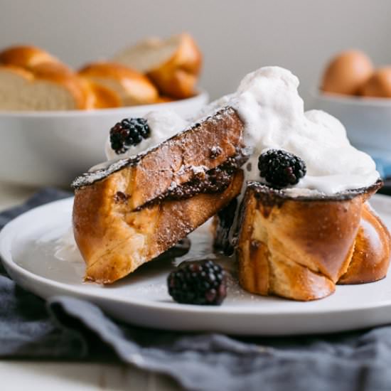 Ultimate Stuffed French Toast - Recipe photo by theblondechef