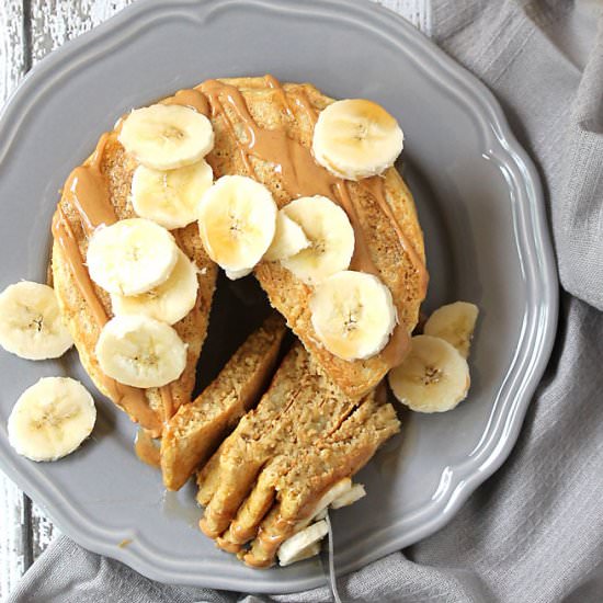 Banana Pancakes with SunnyD - Recipe photo by SavorySpin