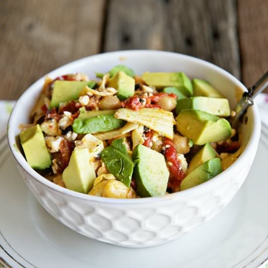Avocado Marinated Salad - Recipe photo by DineandDish
