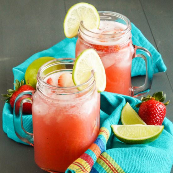 Agua de Fresa - Recipe photo by TaraMar