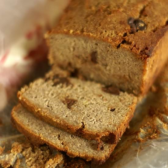 Banana Chocolate Chip Bread - Recipe photo by breadandwithit