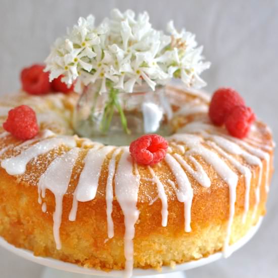 Vanilla Almond Cake - Recipe photo by Claire K Creations