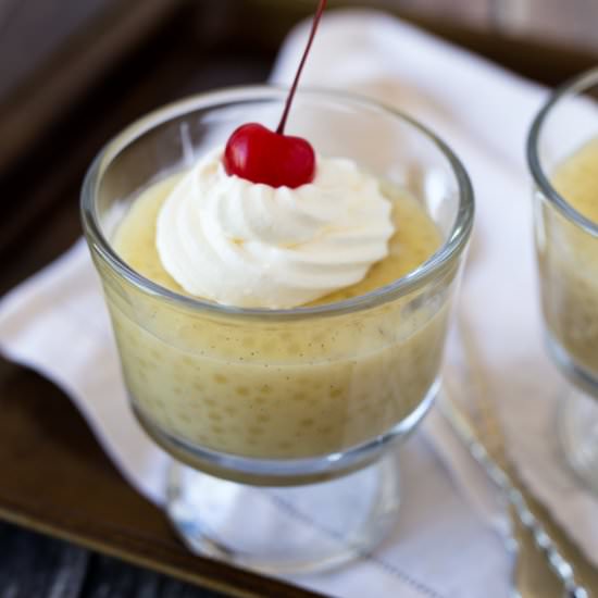 Tapioca Pudding - Recipe photo by PressureCookingToday