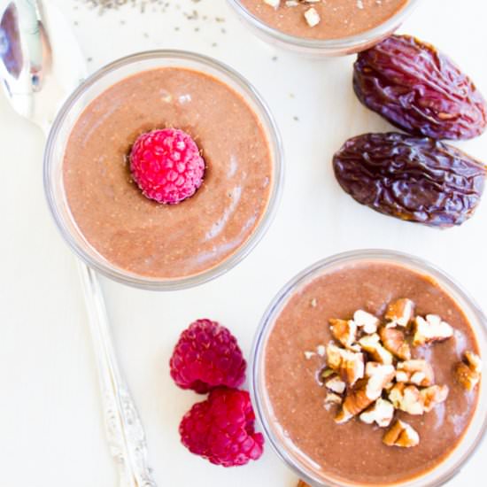 Instant Chia Chocolate Pudding - Recipe photo by two.purple.figs