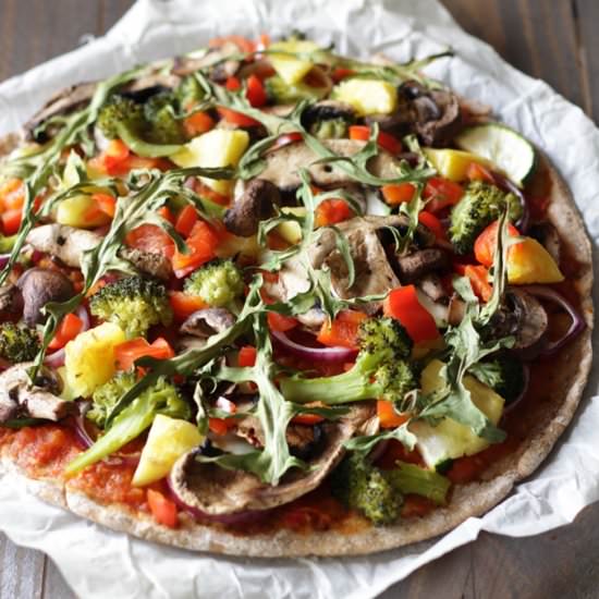 Homemade Vegan pizza - Recipe photo by madebychoices