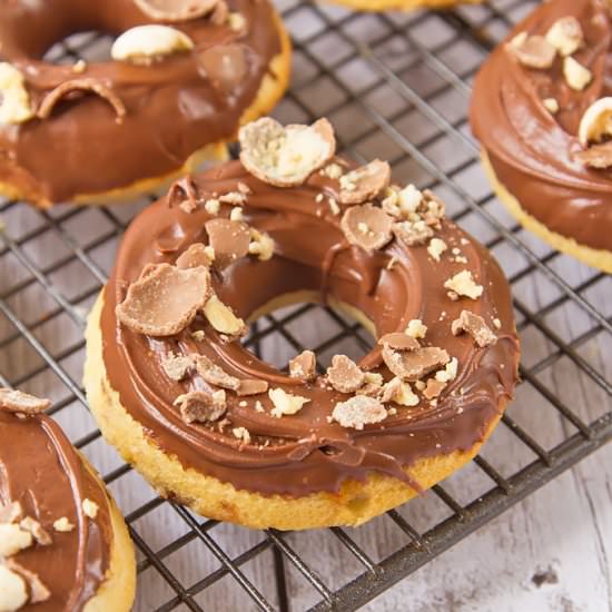 Malt Chocolate Doughnuts - Recipe photo by anniesnomsblog