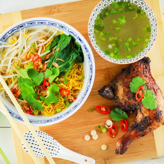Vietnamese Noodle & Grilled Chicken - Recipe photo by gourmetconviction
