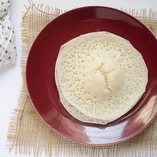 Kerala’s Laced Rice Pancakes - Recipe photo by currytrail