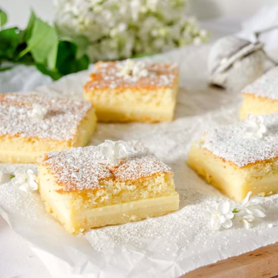 Gluten Free Magic Cake - Recipe photo by PastryWorkshop
