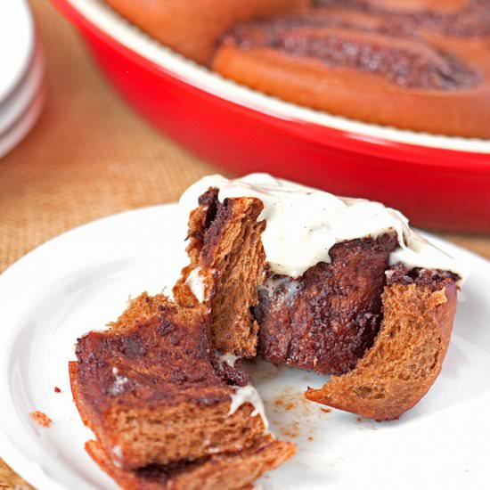 Double Chocolate Sweet Rolls - Recipe photo by itbakesmehappy