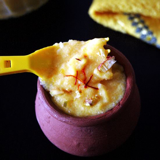 Easy Mango Phirni - Recipe photo by PKsKitchenEquations