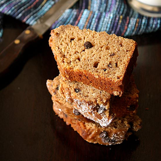 Spiced whole wheat banana bread - Recipe photo by SatrupasFoodforThought