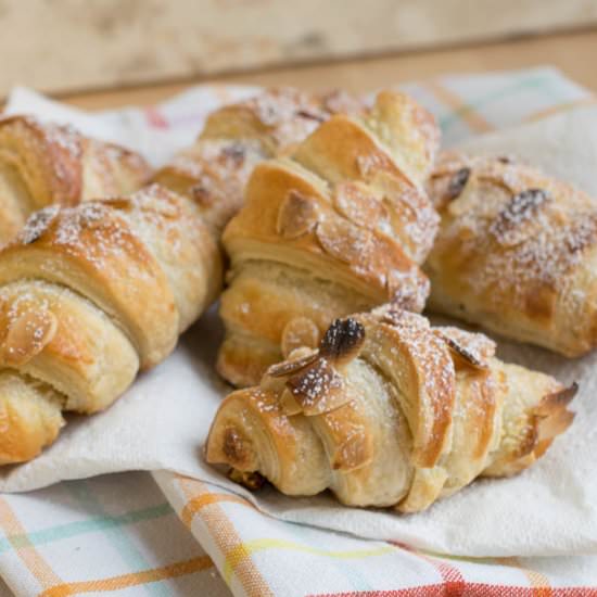 Almond Croissants - Recipe photo by JoJoNookAndCranny